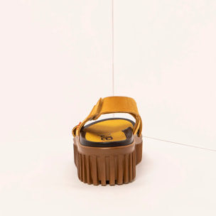 Sandalia de cuña 1574 NOBUCK HONEY/BRIGHTON color Honey