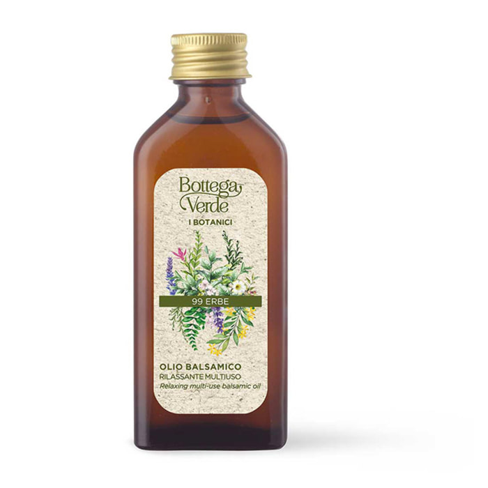 I Botanici di BV - Olio balsamico - 99 erbe