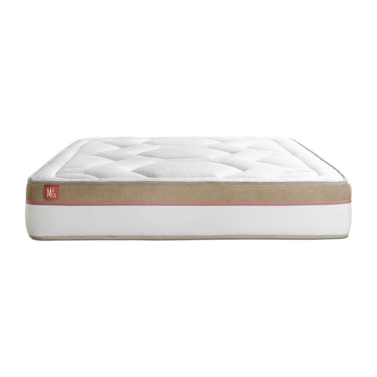 Matelas Mémoire de forme - Confort ferme et accueil enveloppant - 30 d'épaisseur, 7 zones de confort - Maxi Epaisseur - 2 places