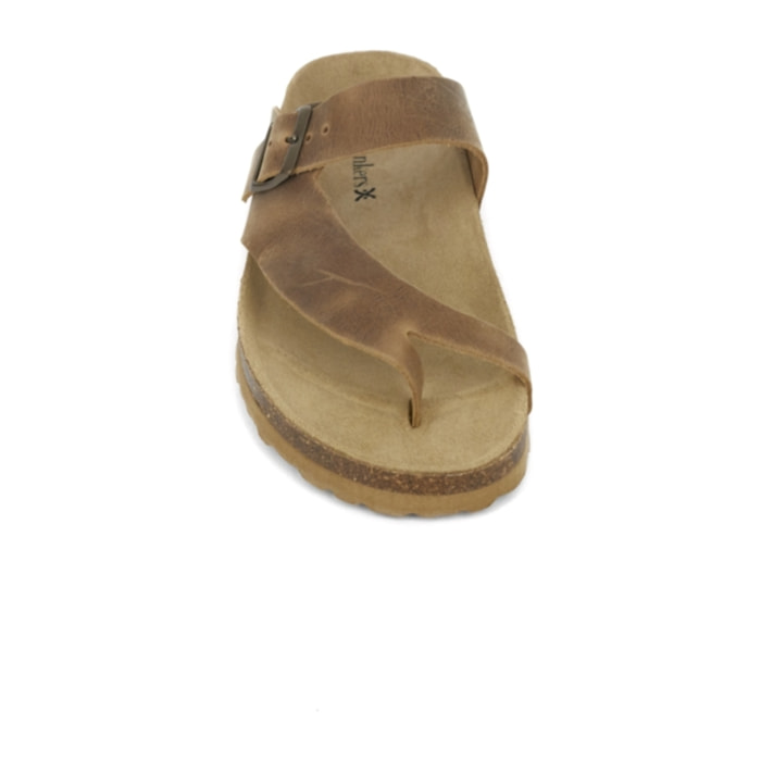 SANDALO LANZAROTE BABUNKERS MARRONE