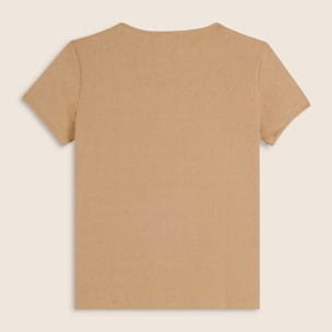 T-shirt in jersey leggero elasticizzato