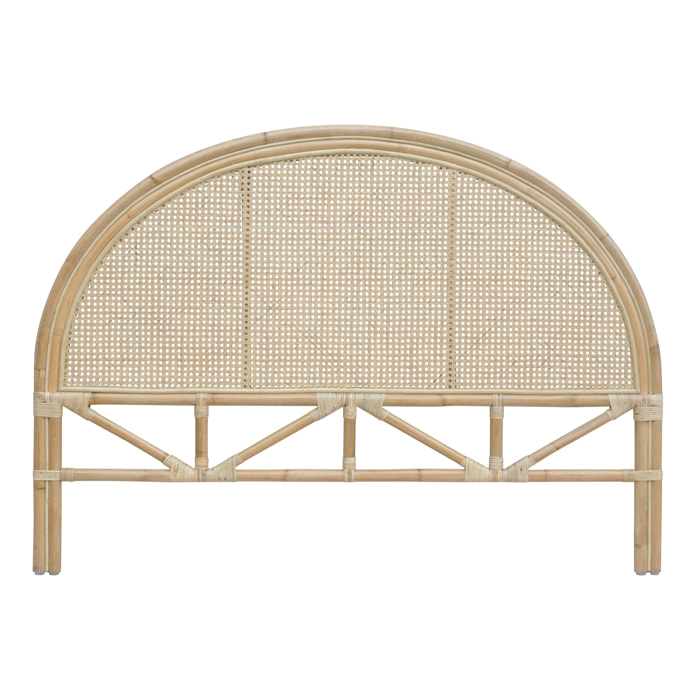 Tête de lit 140 cm en rotin et cannage - Madya