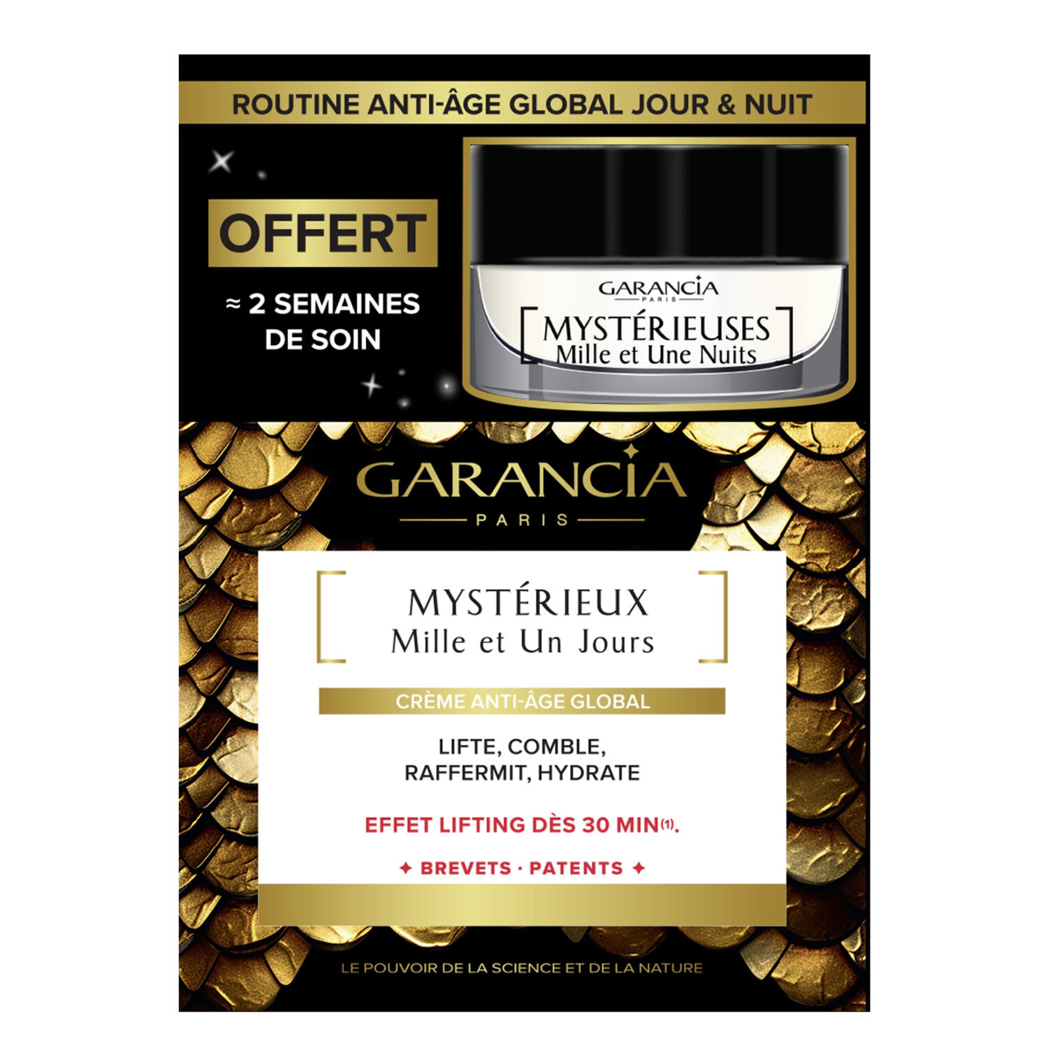 Mystérieux Mille et Un Jours - Coffret Crème de Jour 30ml + Crème de Nuit 10ml