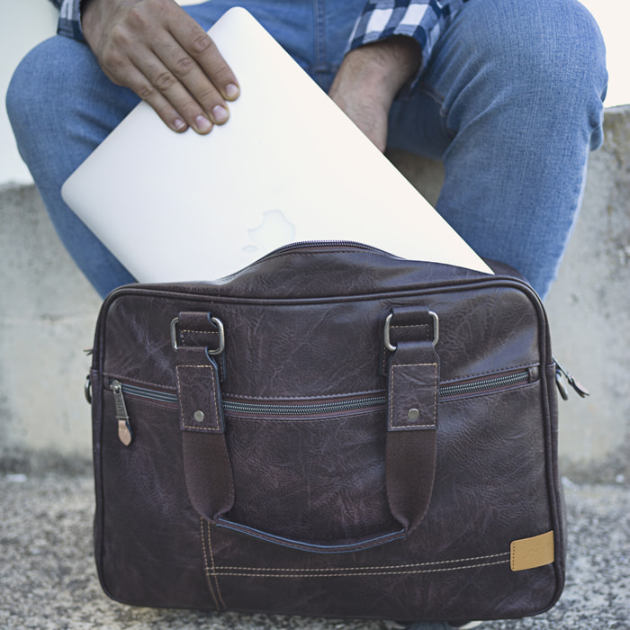 Maletin Portadocumentos Lois Warren Marron