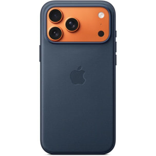Coque APPLE iPhone 17 Pro Max MagSafe tissage Bleu