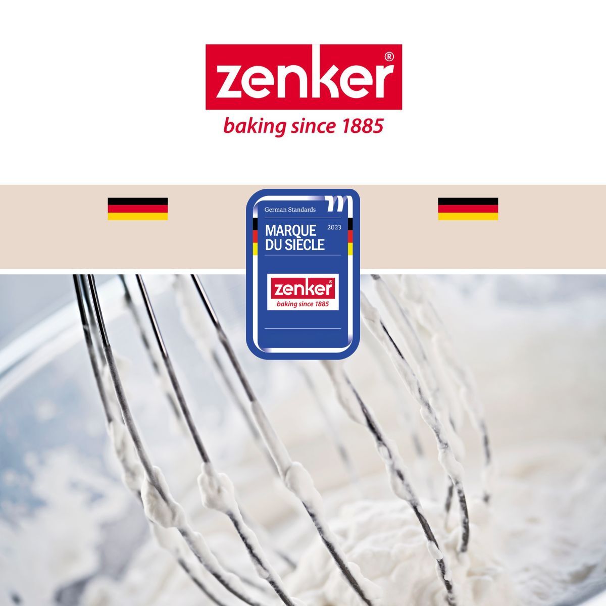 Ensemble de 2 Couvercles anti projections 30 cm Zenker Smart Pastry