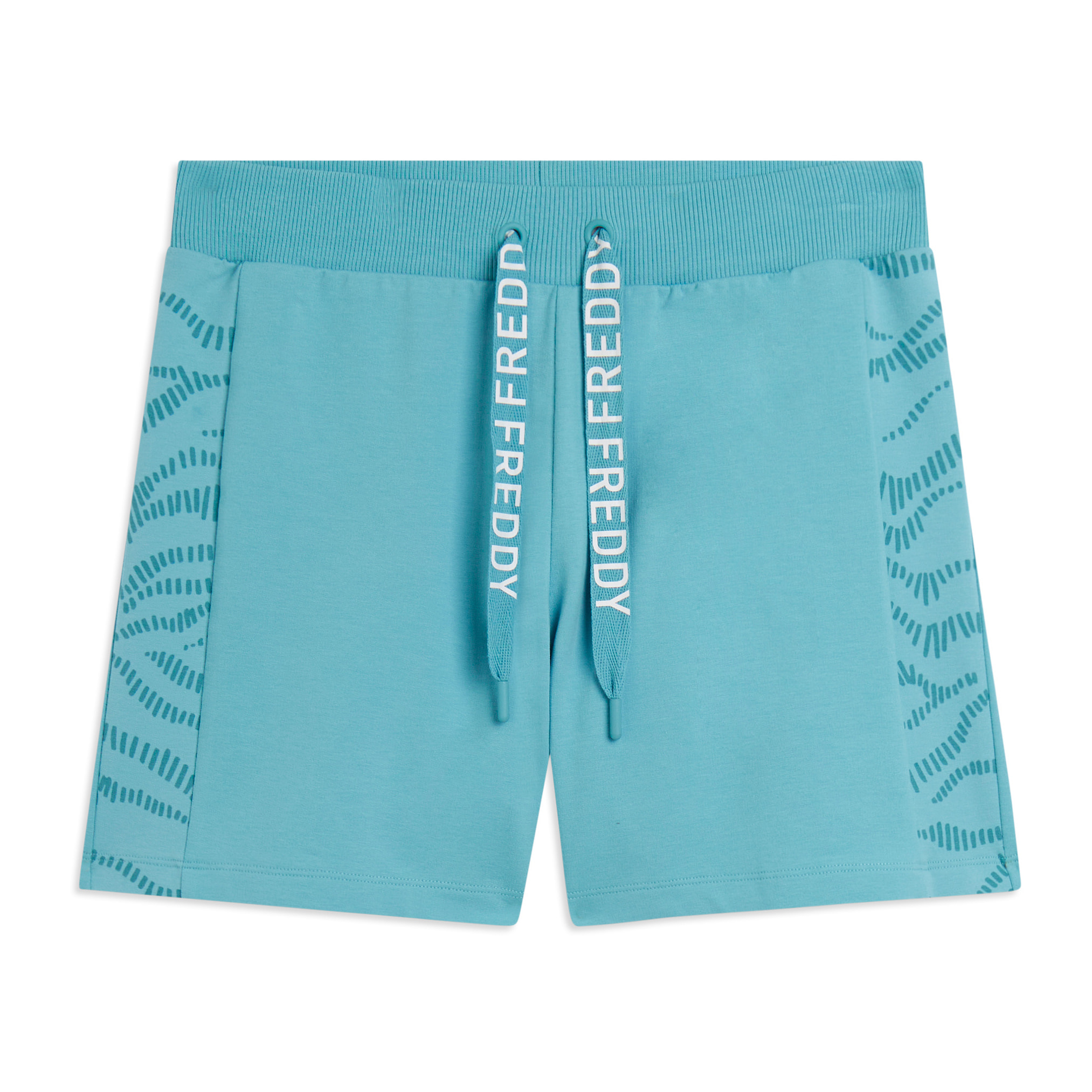 Pantaloni Shorts con Motivo Grafico e Logo FREDDY