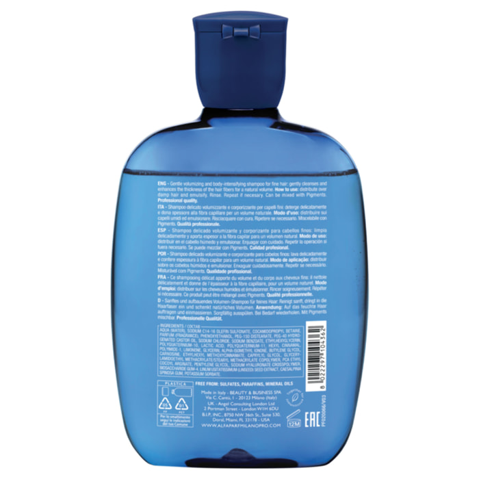 ALFAPARF MILANO Semi Di Lino Volumizing Low Shampoo 250ml