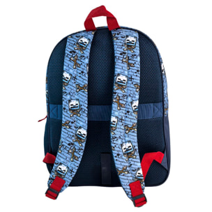 Minecraft Comportamento Ostile Zaino Primario con doppio compartimento adattabile al carrello.