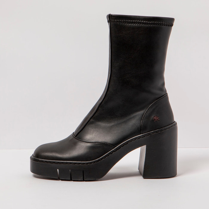 Botines con tacón 1973 NAPPA BLACK/BERNA color Black