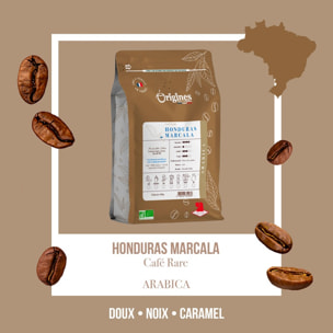 Marcala - Café rare Bio du Honduras - Piston 250g