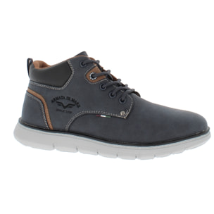Armata di Mare Scarpe Uomo Stivaletti Casual Stringati con Soletta Rimovibile in Memory Foam AMU W24L633 Navy