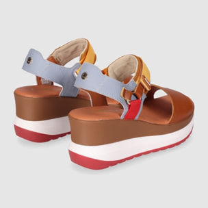 Sandalias - Cuero - Tacón: 7 cm