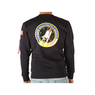 Felpe Alpha Industries Space Shuttle Sweater Blu