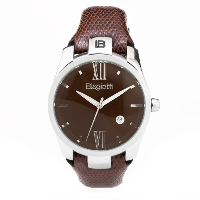 Reloj Laura Biagiotti LB0032M-04 Hombre Analogico Cuarzo con Correa de Piel