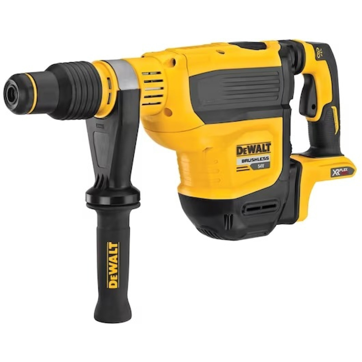 Perforateur SDS-Max XR Flexvolt 54V Brushless 10.5J - DEWALT - sans batterie, ni chargeur - coffret - DCH614N-XJ