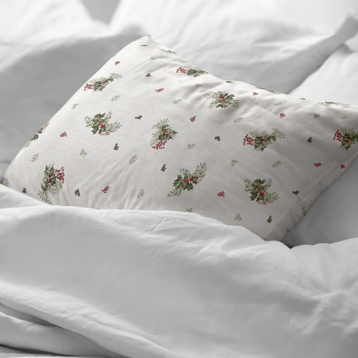 Taie d'oreiller Winter Holly