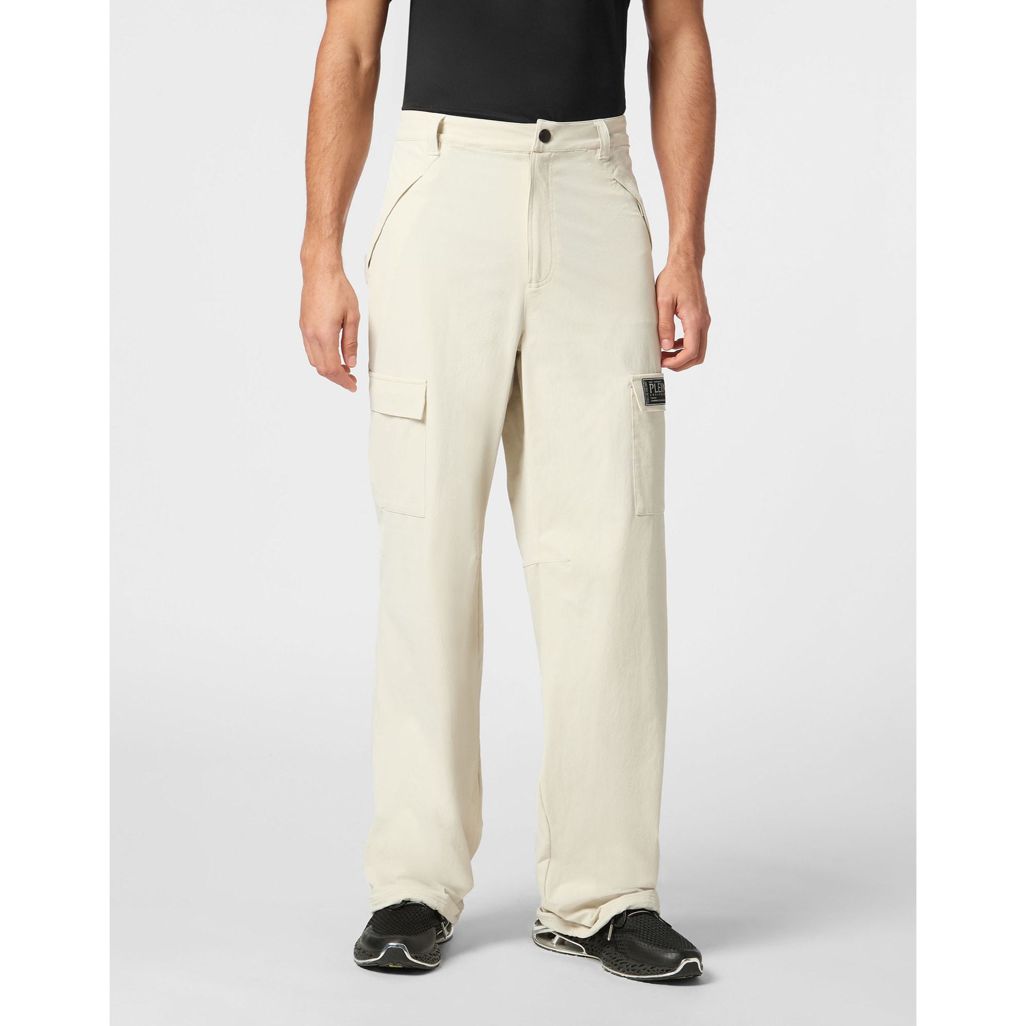 PLEIN SPORT Trousers Cargo fit SCRATCH
