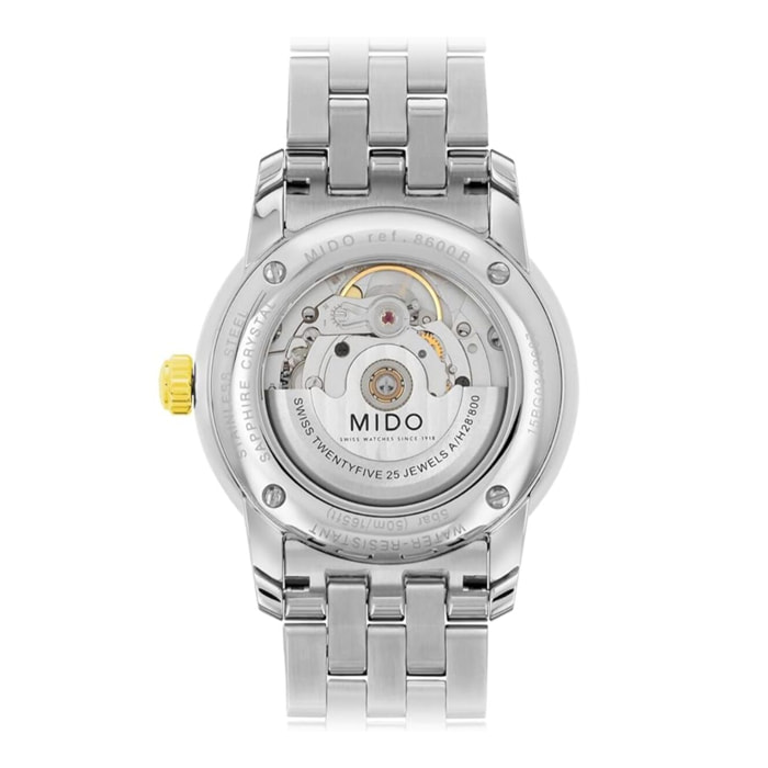 Reloj Mido M86009261 Hombre Analogico Automatico con Correa de Acero inoxidable