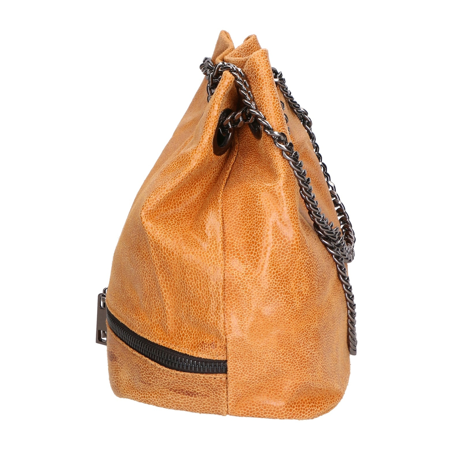Borsa a spalla da donna - Modello Cora - Vera pelle - 30.0 x 26.0 x 17.0 cm