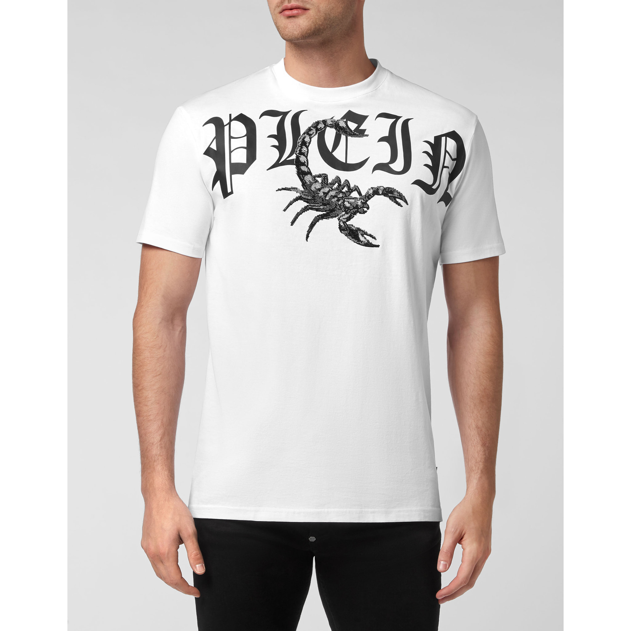 PHILIPP PLEIN T-Shirt Round Neck SCORPION