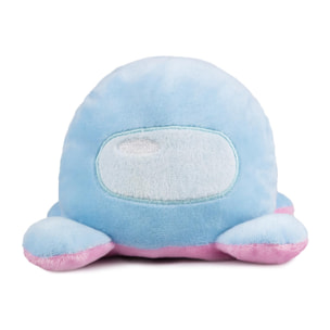 Among Us peluche reversibile con 2 facce, 16 cm.