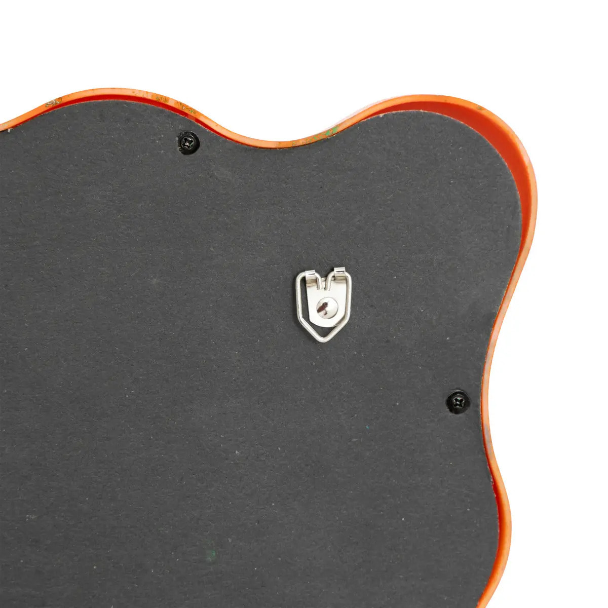 Miroir vague "Judy" orange 38x30cm