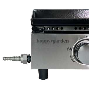 Plancha au gaz MÉRIDA 3 brûleurs 6 kW