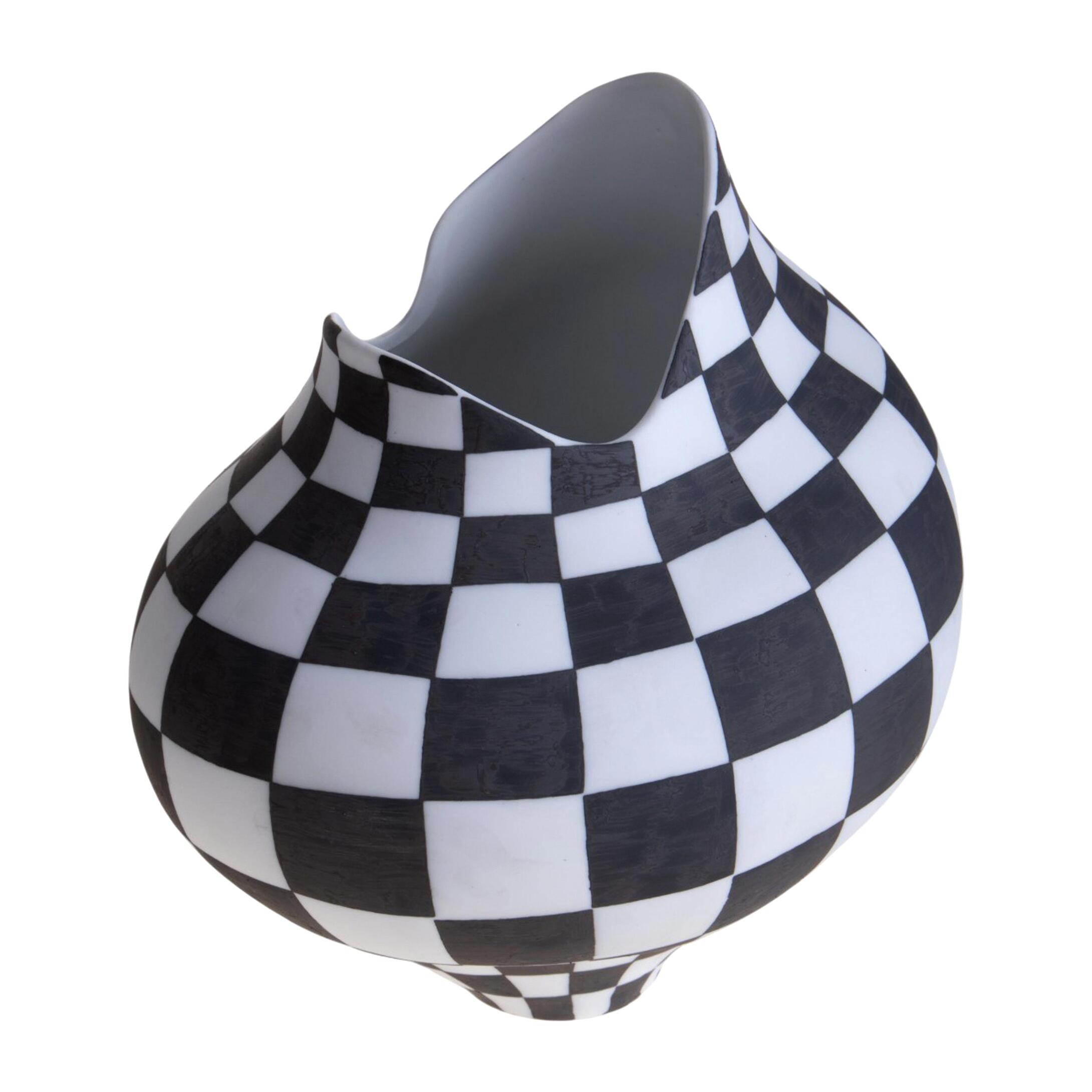 Vasi con scacchi - 32xH34x28cm - Pezzi 1 - Bianchi Dino SpA