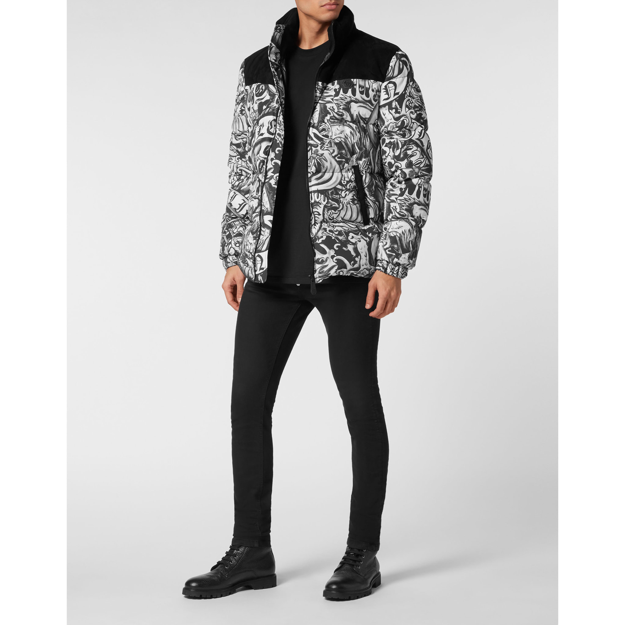 PHILIPP PLEIN Down Jacket TATTOO