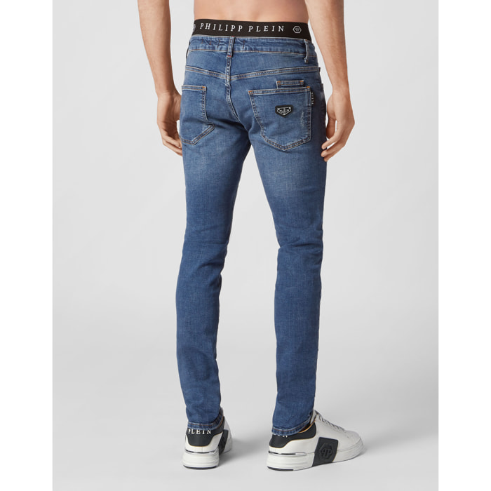 PHILIPP PLEIN Vaqueros de corte recto