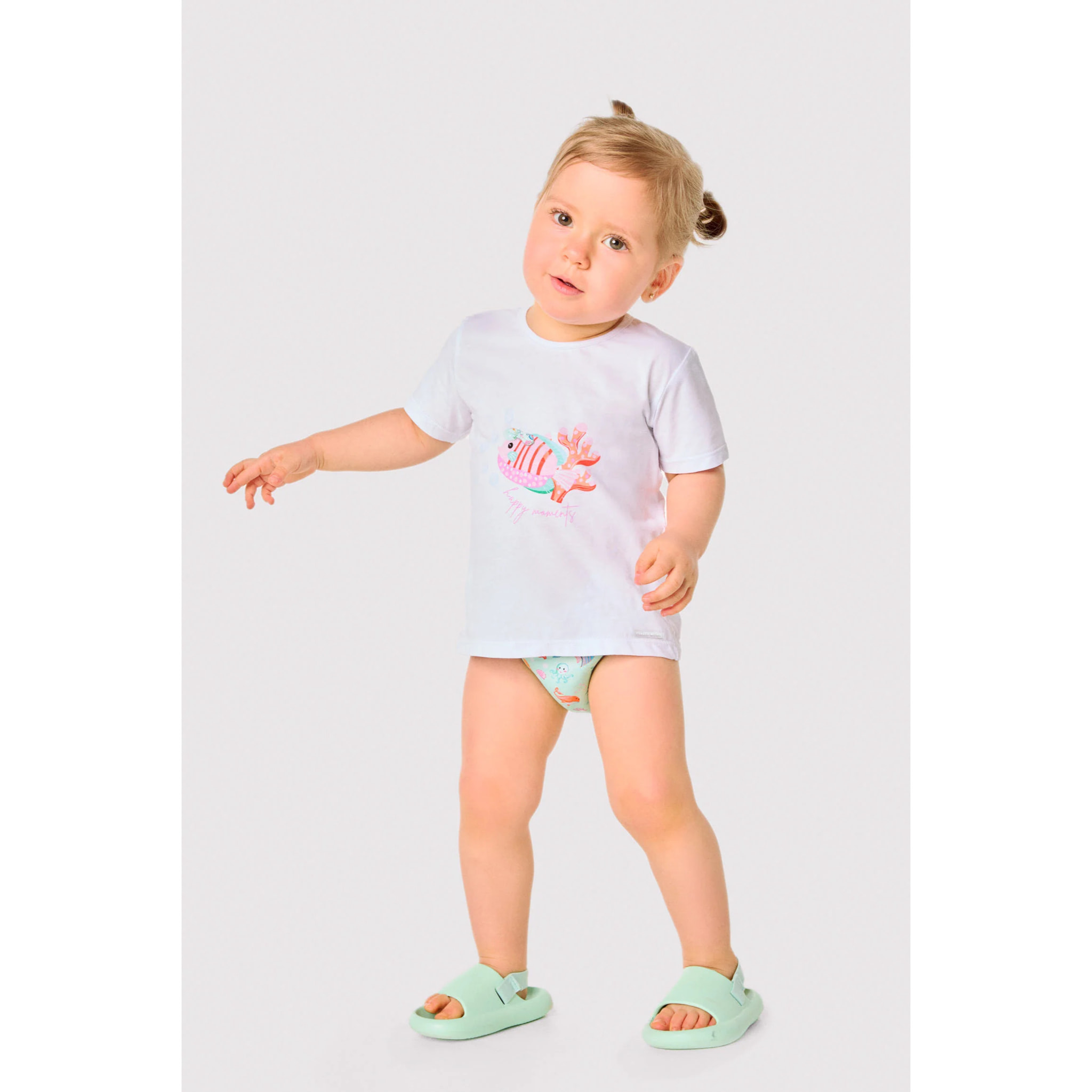 Set tessile con maglietta a maniche corte