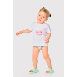 Set tessile con maglietta a maniche corte