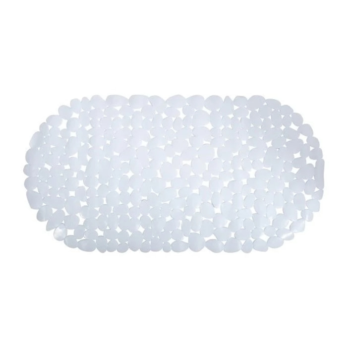 Tapis Fond de baignoire PVC GALETS Blanc MSV
