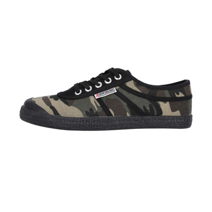 Zapatillas Sneaker Unisex - KAWASAKI Camo Canvas Shoe K202417-ES 3038 Olive Night