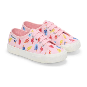 Le Superga Bambino/a Rosa 3750 Kids Ice Lolly Print Leggera