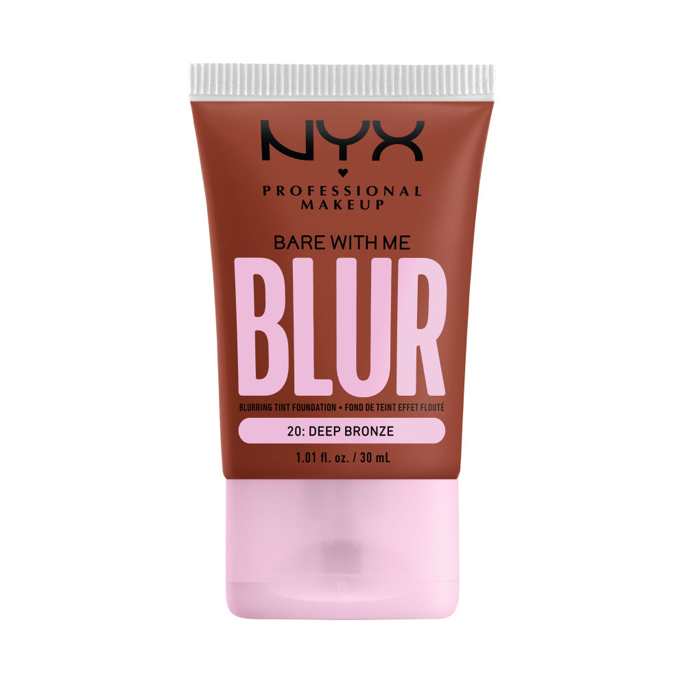 NYX Professional Makeup Fond de teint effet flouté Bare With Me Blur Deep Bronze