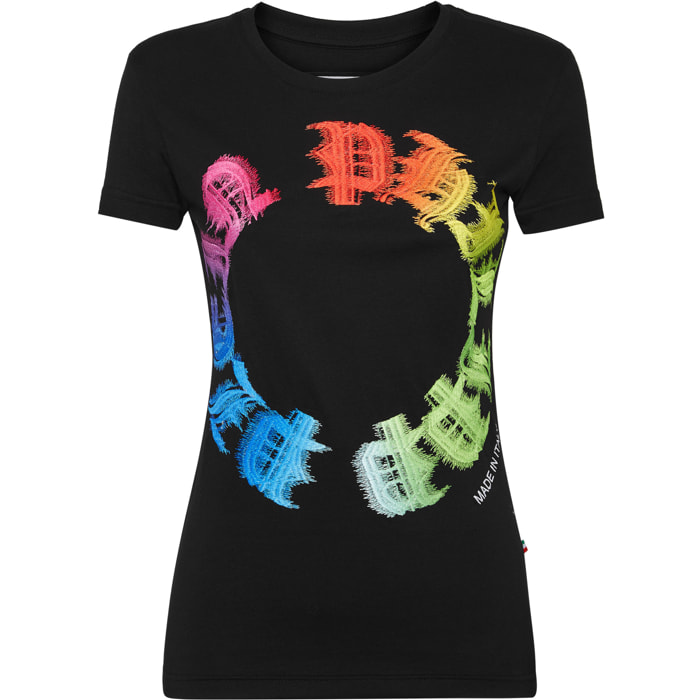 PHILIPP PLEIN T-Shirt Round Neck GOTHIC PLEIN