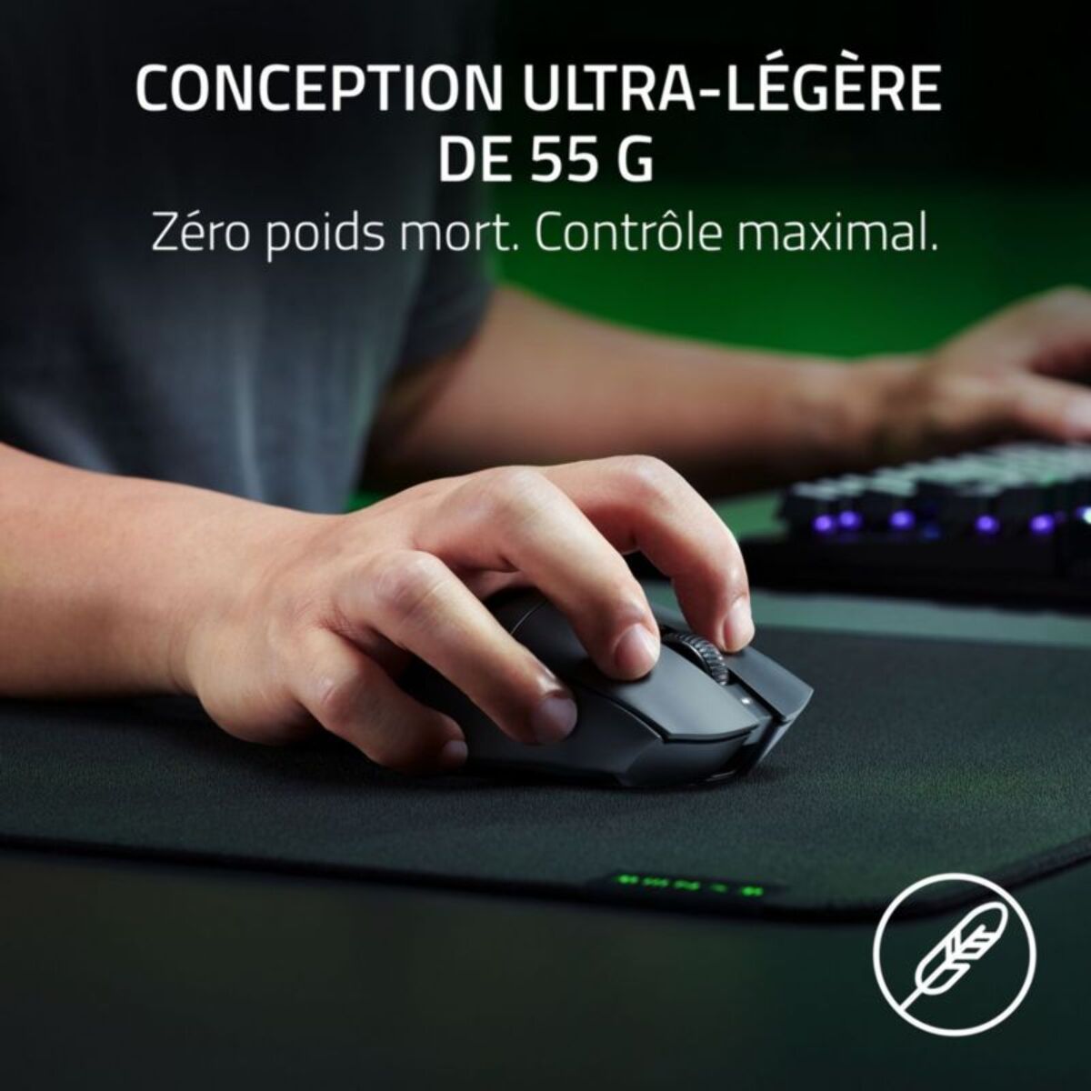 Souris Gamer Sans Fil RAZER DEATHADDER V3 HYPERSPEED