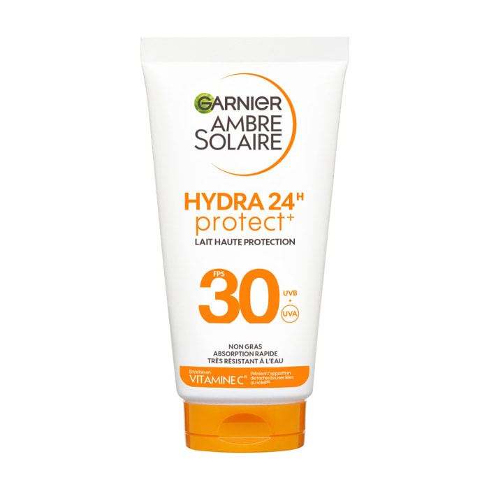 Garnier Ambre Solaire Hydra Protect 24H Lait Protecteur Visage & Corps SPF30 50mL