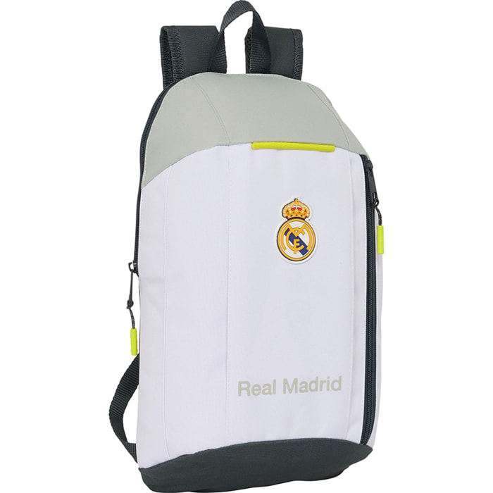Mini mochila cremallera vertical real madrid equip. 25/26