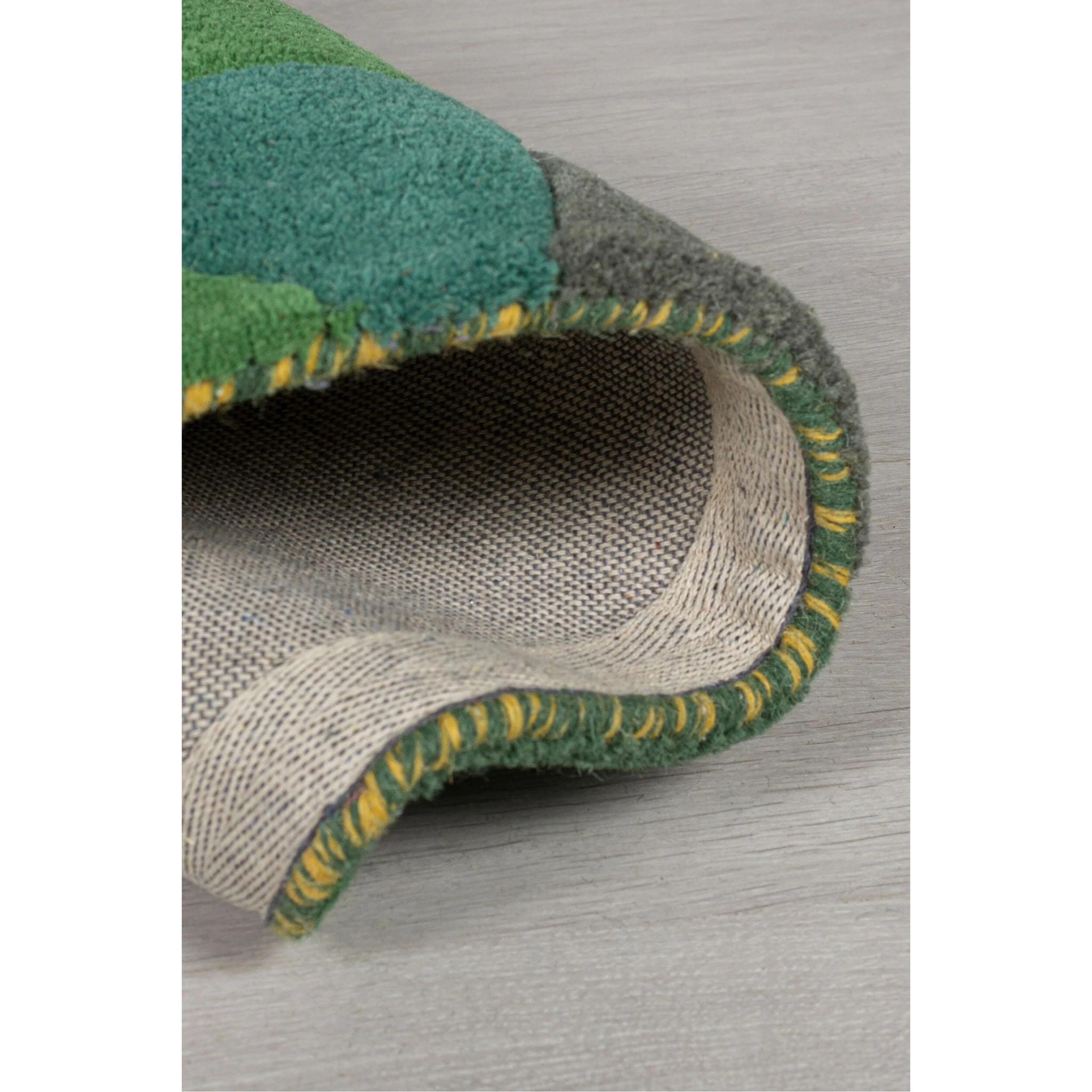 Tapis en laine rond PRISM