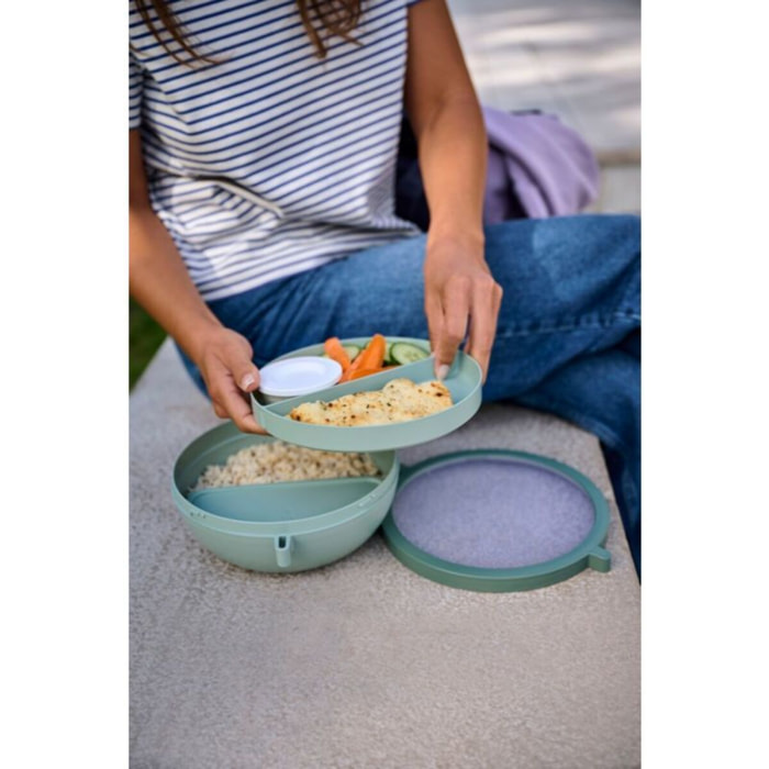 Bento MEPAL Lunchbowl vita Nordic Black