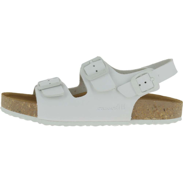 Sandalias NE51 VEGANO WHITE / WARAJI color White