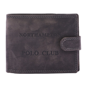 Portafoglio  da uomo In Vera pelle Made in Italy 10x12,5x3 cm