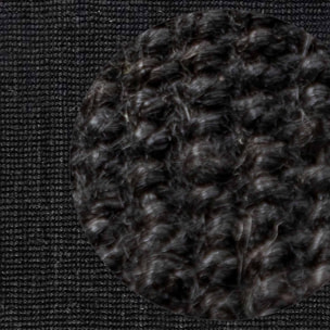 Tapis rond, forme ronde, motif uni, tissé à la main, sum