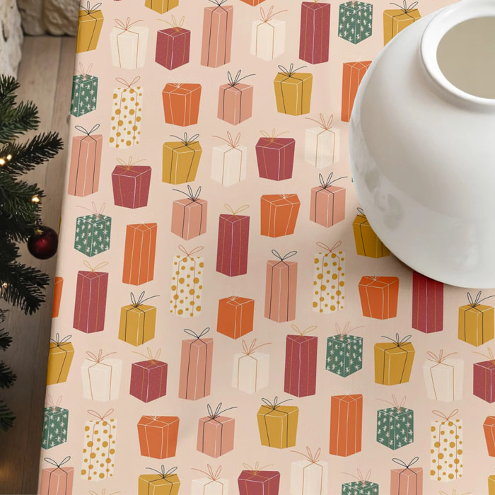 Nappe en résine Anti-tâches Merry Christmas 52