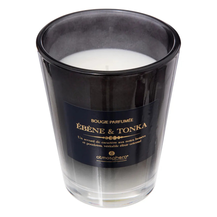 Bougie parfumée Alma 270g pot verre fève tonka