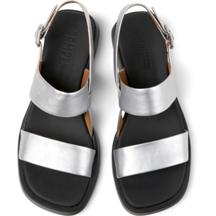 Sandalias - CAMPER Dana - Gris - Cuero liso