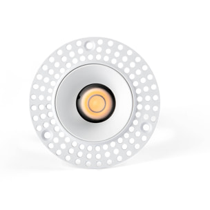 LOX Lampada incasso regolabile trimless bianco 3000K